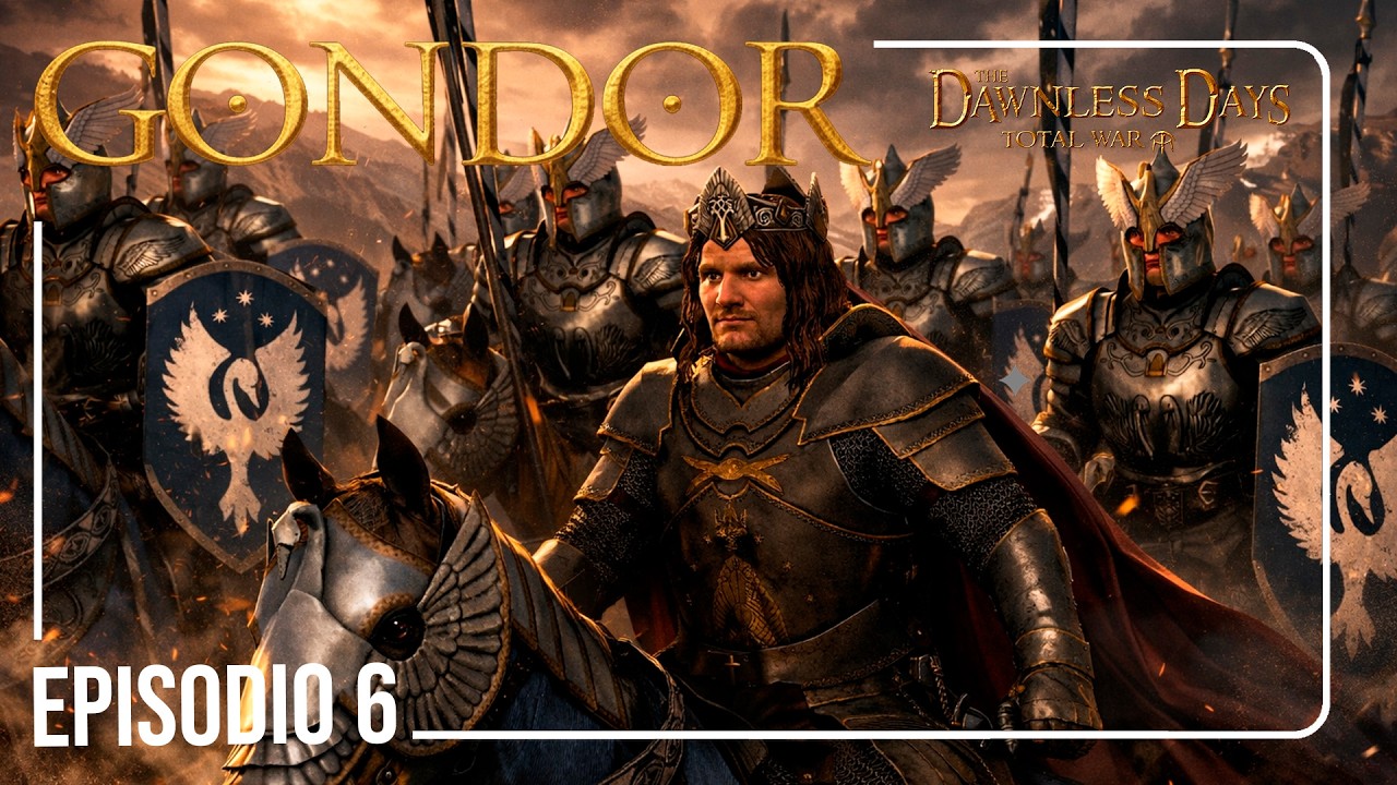 &iexcl;Llega Aragorn! Dawnless Days Total War CAMPA&Ntilde;A DE GONDOR ⚔️ Ep. 6
