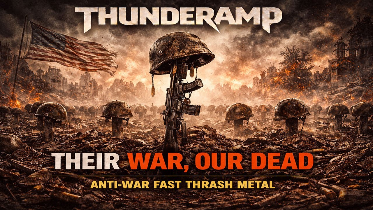 Their War, Our Dead | Anti-War Fast Thrash Metal | ThunderAmp