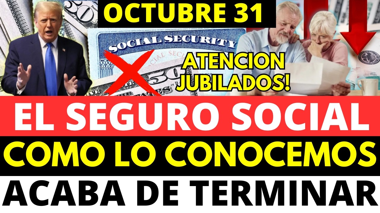 EL SEGURO SOCIAL COMO LO CONOCEMOS ACABA DE TERMINAR