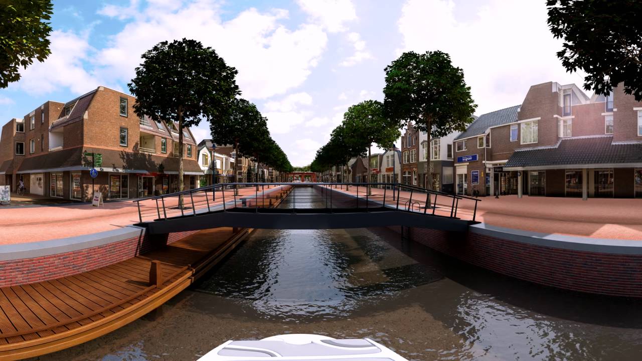 Metamorfose centrum Drachten: Drachtstervaart en Raadhuisplein