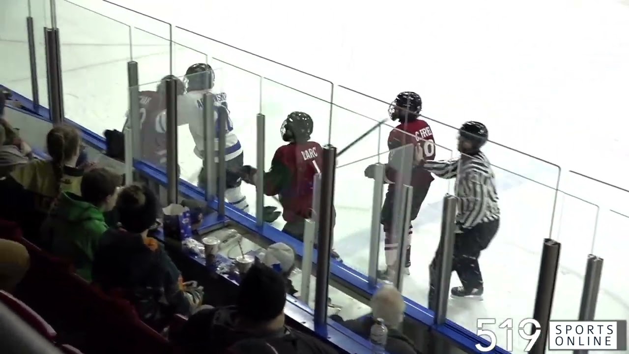 GOJHL - London Nationals vs Cambridge RedHawks