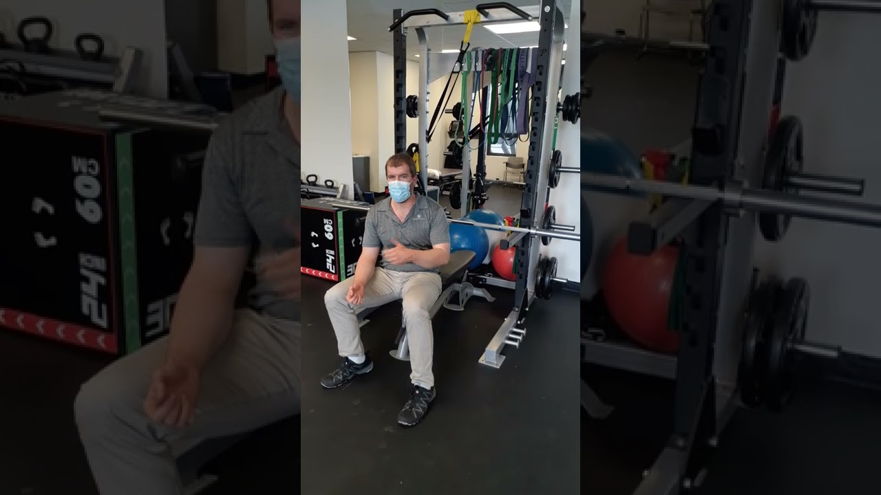 Partial ROM Bench Press modifications for shoulder pain: Pin Press and MacGyver Board Press.