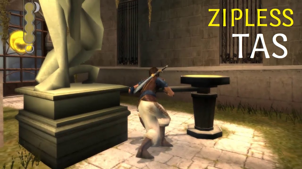 Prince of Persia: The Sands of Time - Any% Zipless TAS in 57:02