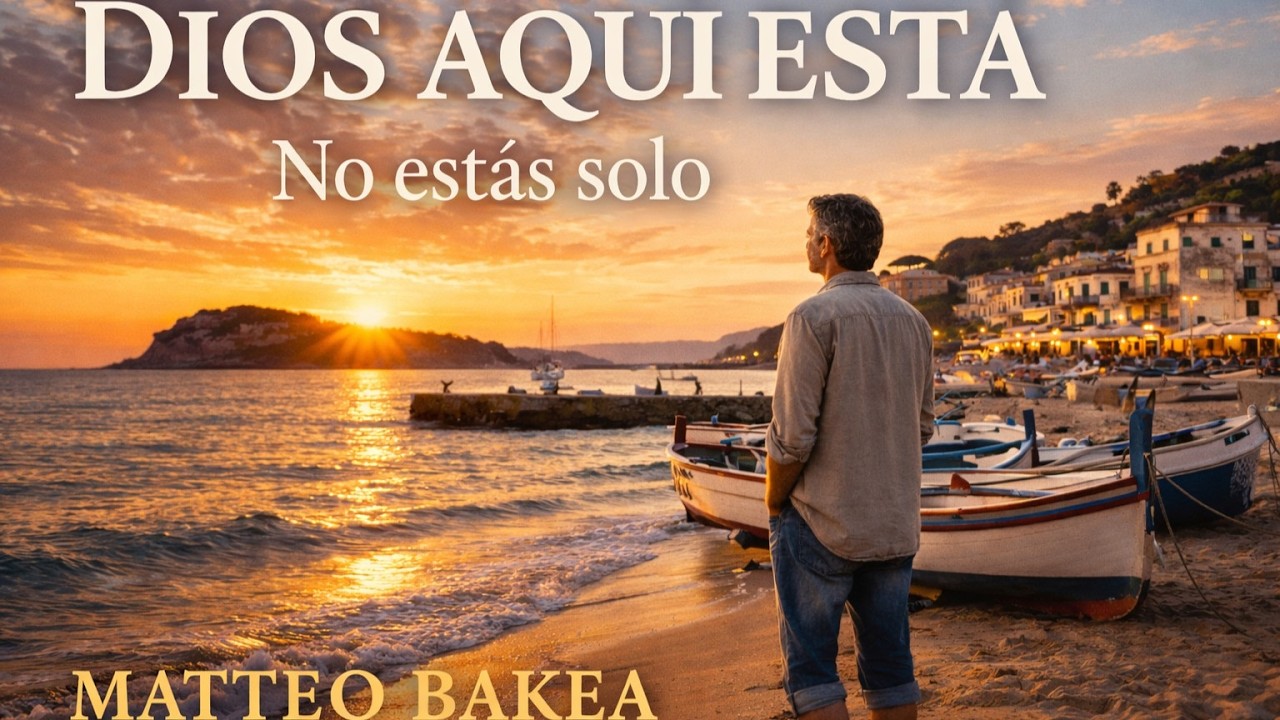 Dios Aquí Está | Matteo Bakea | No Estás Solo Cuando Dudes o Llores, Dios Está Aquí #Dios #jesus #fe