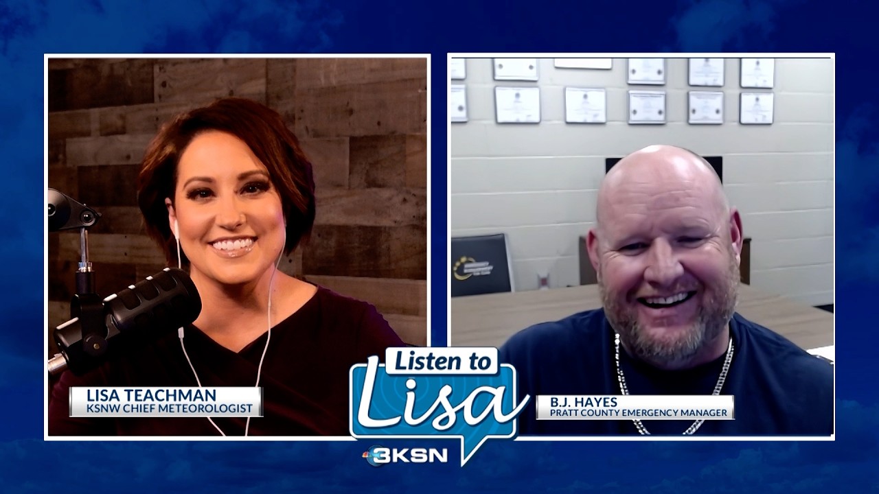 Послушайте Лизу: к передаче присоединяется Управление по чрезвычайным ситуациям округа Пратт.