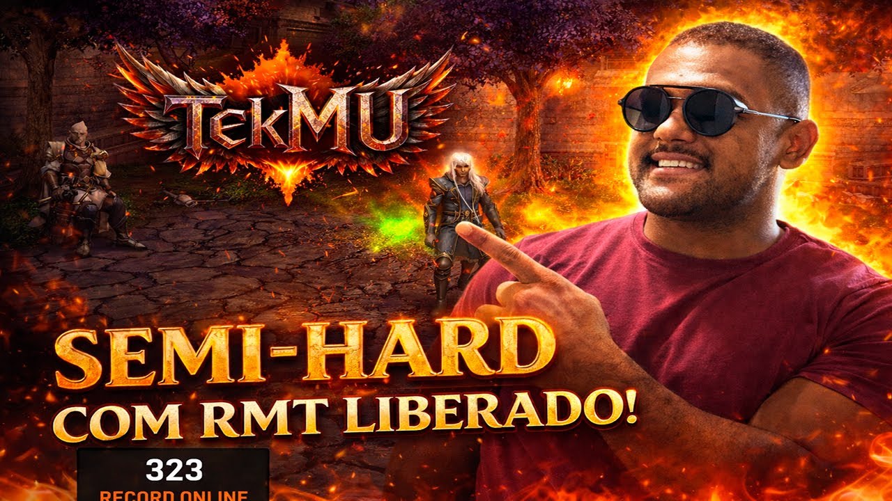 Conhecendo o TekMu - Um servidor semi hard clássico!🟡AO VIVO🟡