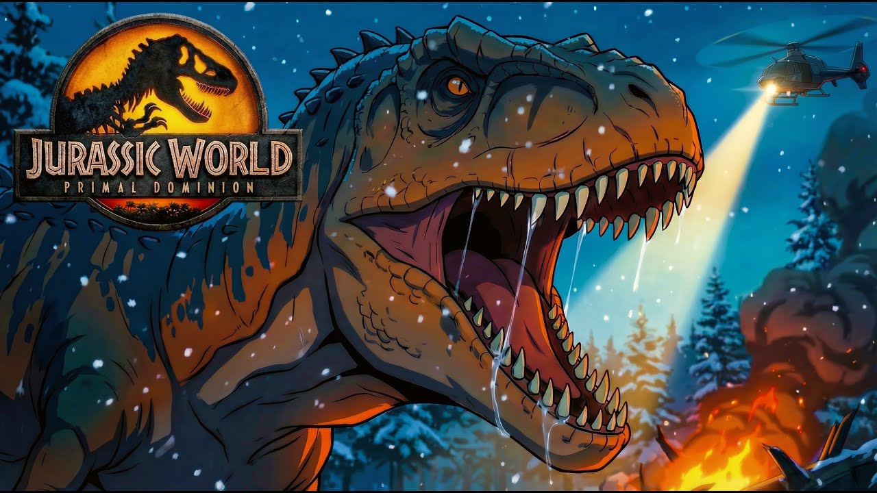 JURASSIC WORLD PRIMAL: DOMINION | 90s Anime Uncut Movie 📼
