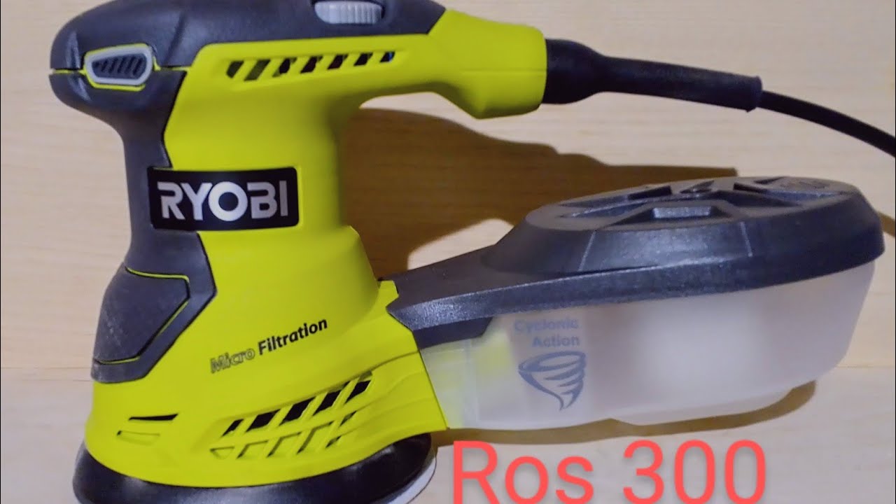 Ryobi Ros 300, levigatrice.