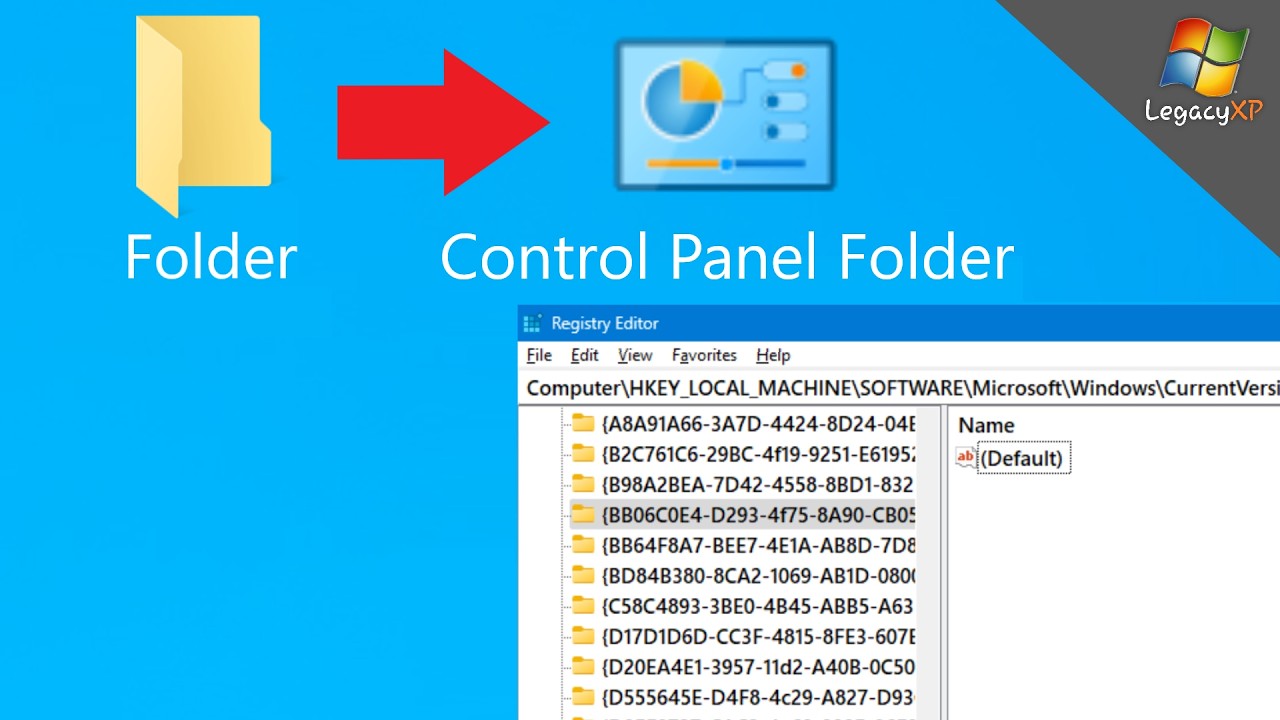 Hidden folders in Windows