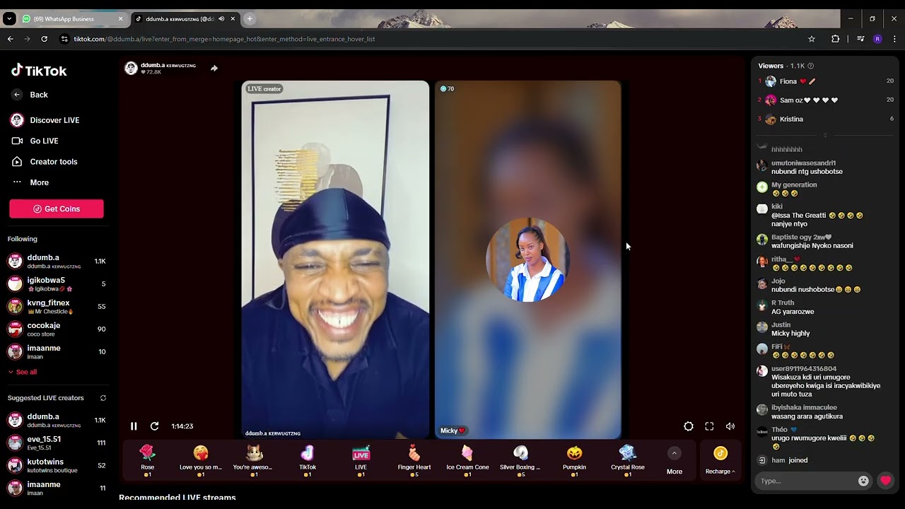 Harahi🔥🔥 DDUMBA NA MICKY BYOSE BABISHYIZE HANZE LIVE/AKAGABO KATAZI KURONGORA😂