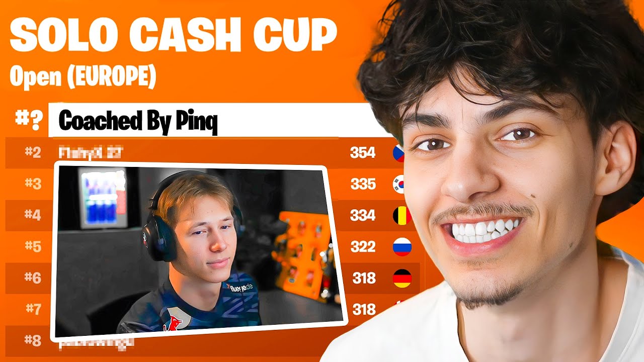 I Coached Pros To WIN The Solo Cash Cup!