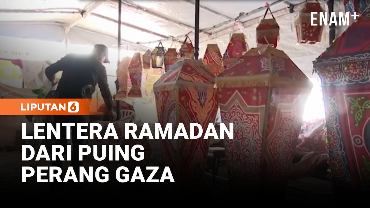 Lentera Dari Puing Perang, Warga Gaza Jalani Ramadan Dengan Harapan | Liputan6