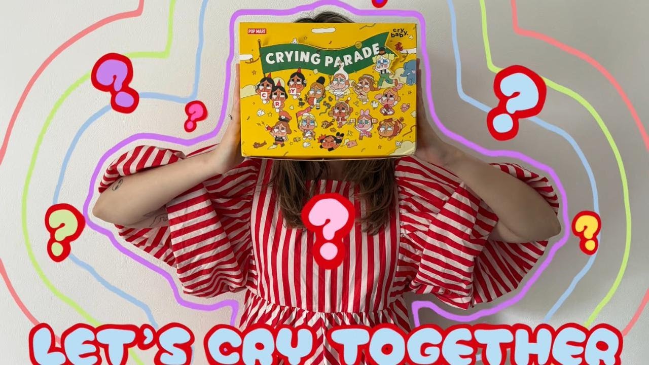 Попалась секретка?! Распаковка милейших Cry Baby от Pop Mart