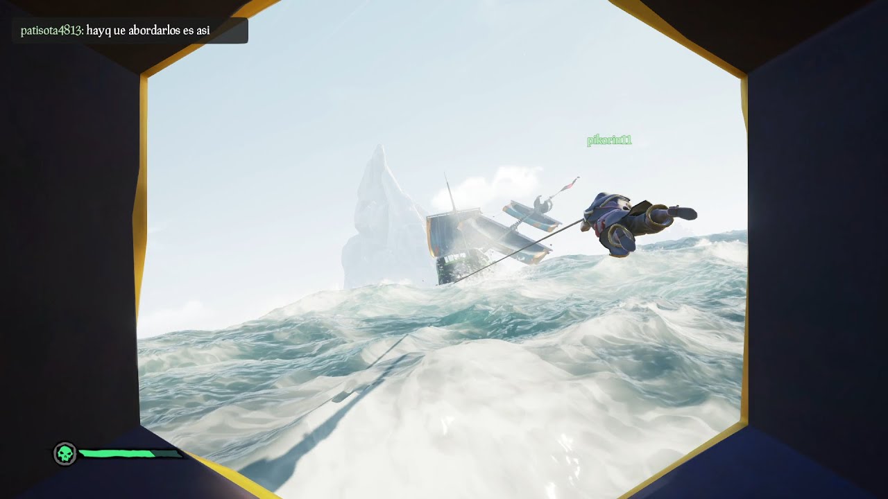 NUESTRO MEJOR ATAQUE ft @patisota_morrongo y Rox #seaofthieves #viral #argentina #gaming #gameplay