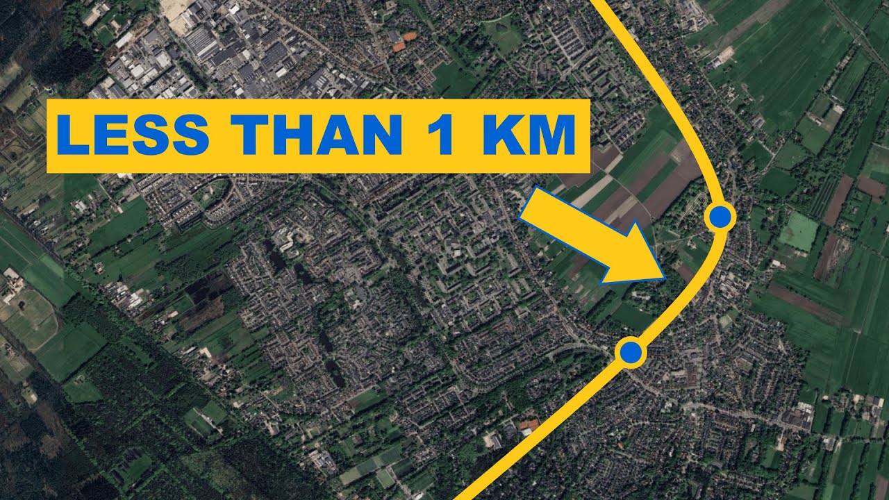 Why are these Dutch train stations so close?