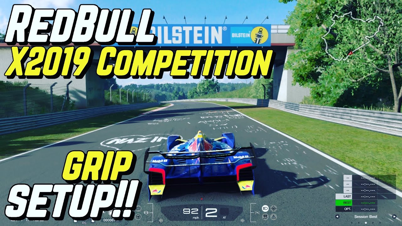 GT SPORT - RedBull X2019 *GRIP* Setup!! (Improves Handling)