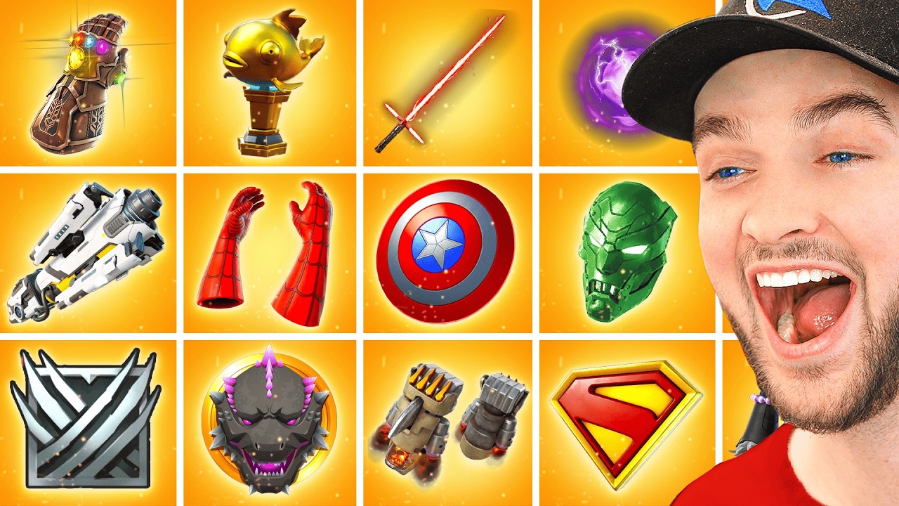Evolution of EVERY Fortnite Mythic! (Chapter 1 - Chapter 7)
