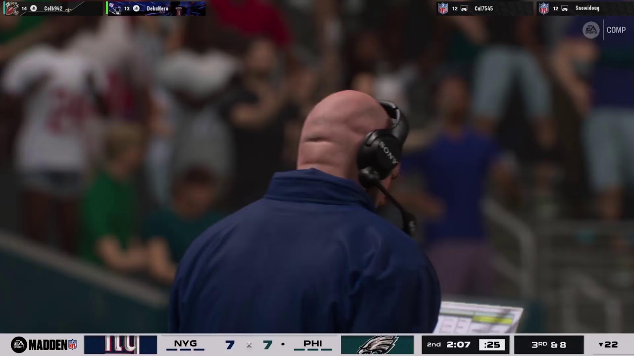 Around THE world NFL MADDEN Playoffs  RUN IT With the BEST... E.A.Sports stay in the Game