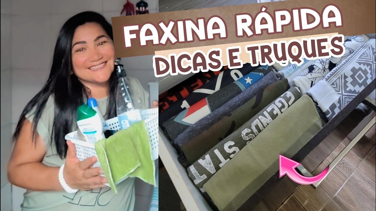 FAXINA RÁPIDA : limpeza e organização | casa da sogra e + por casa limpa