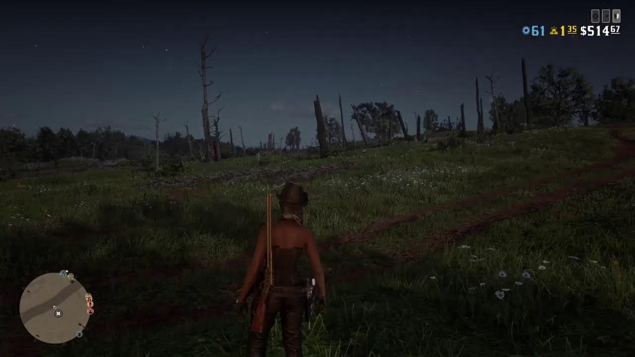 RDR2 Online Moon'day [free aim] Barefoot Lulu Chapter 101 collecting & free roam 'stream