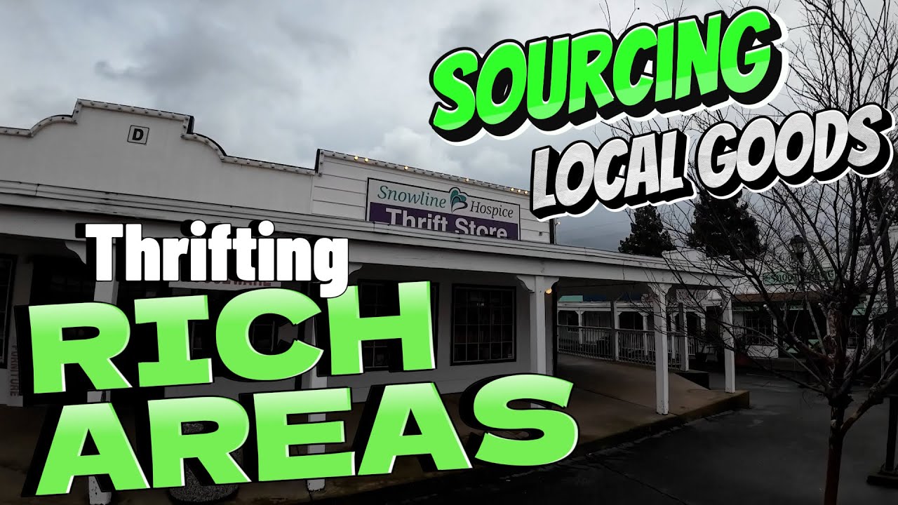 Do you know what local goods sell for a lot?  Have you thrifted in the good part of town?