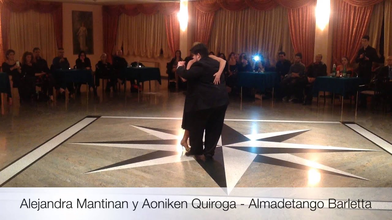 Alejandra Mantinan y Aoniken Quiroga -1.4 Destino de flor - almadetango Barletta
