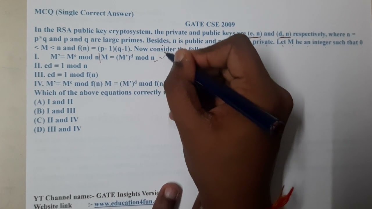 GATE CSE 2009 || Computer Networks || GATE Insights Version: CSE