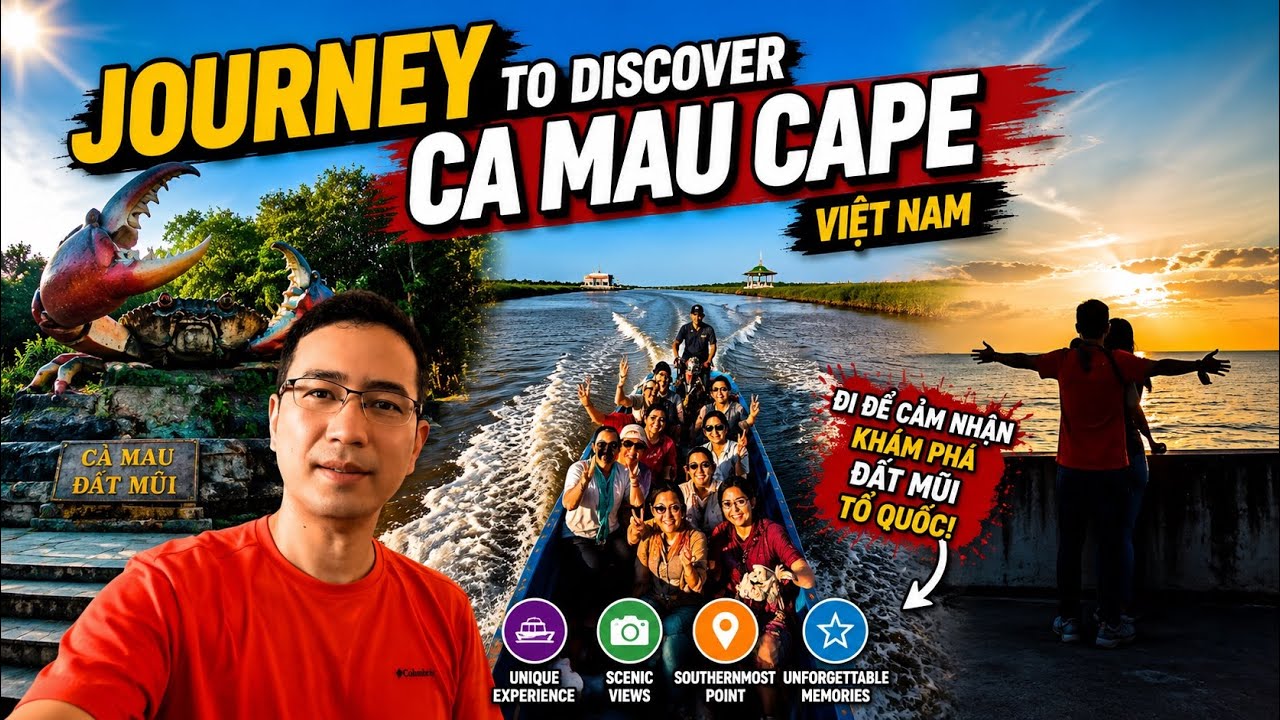 Việt Nam| Journey To Discover Ca Mau Cape| H&agrave;nh Tr&igrave;nh Kh&aacute;m Ph&aacute; Mũi &ETH;ất C&agrave; Mau