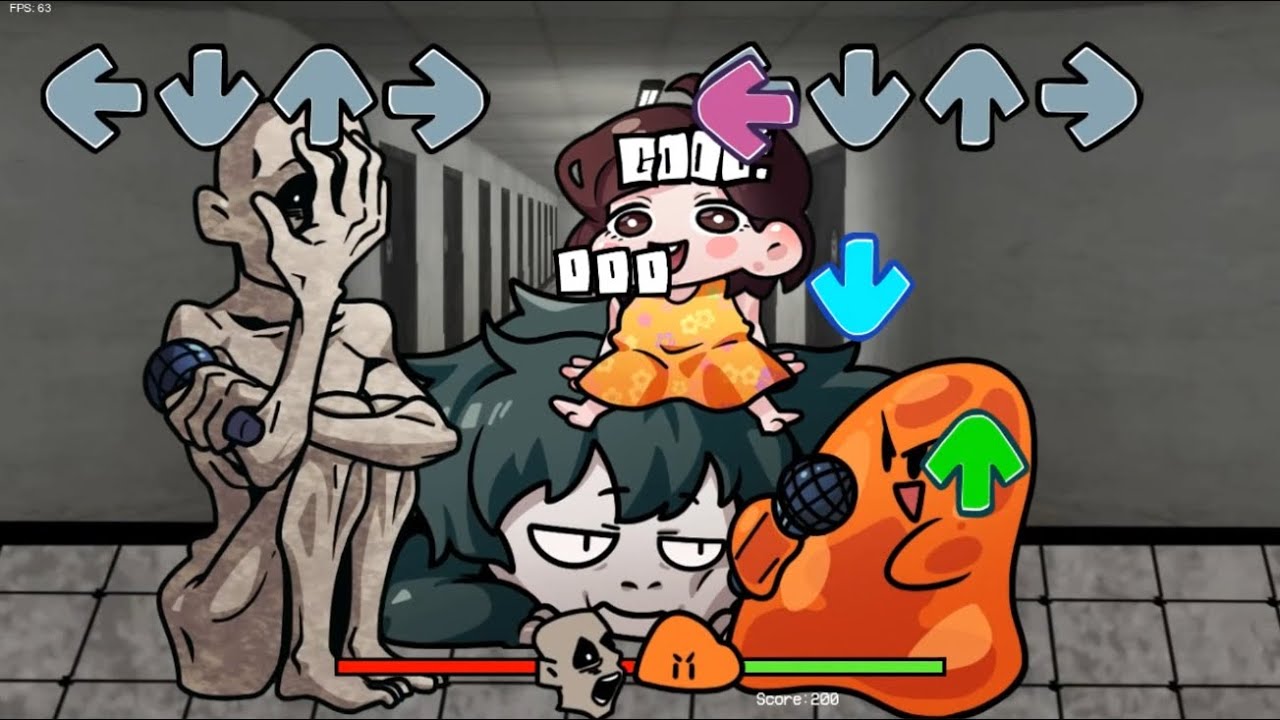 [FNF] SCP 프라이데이 나이트 펌킨 SCP-096 Vs SCP-999 [Friday Night Funkin SCP-096 Vs SCP-999]