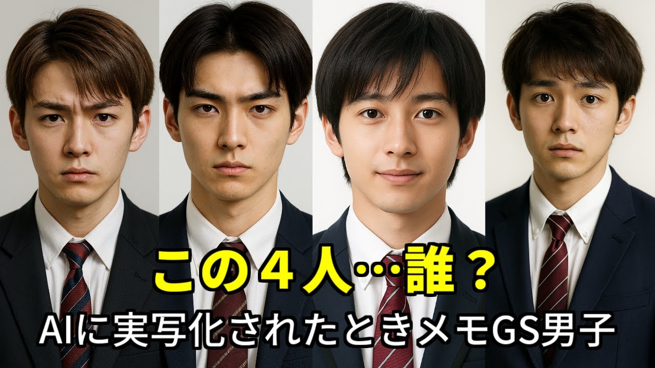 AI実写化クイズ【ときメモGS1～4】