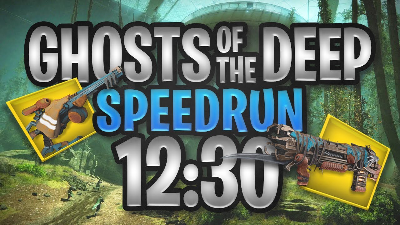 ESPECTROS DE LAS PROFUNDIDADES SPEEDRUN en 12 MINUTOS! PB Destiny 2