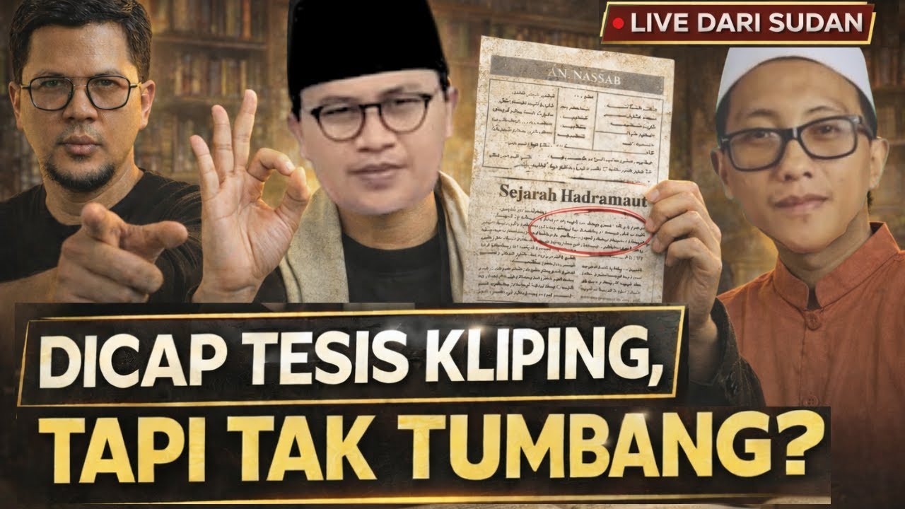 🔴[LIVE]EP#316 | Katanya Cuma Kliping, Kok Sulit Dipatahkan❓Menguji Kekuatan Tesis Kyai Imad‼️