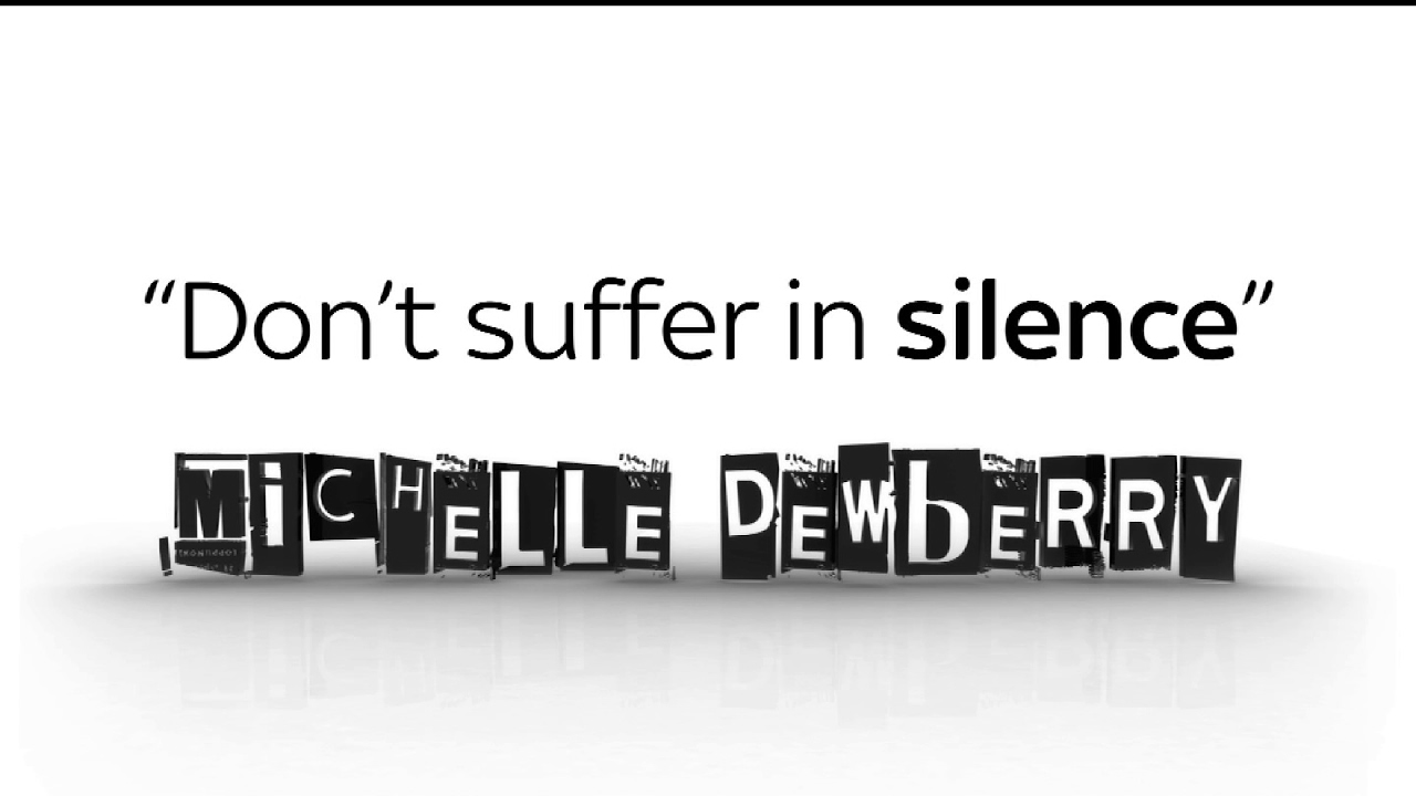 Michelle Dewberry: Don't suffer in silence