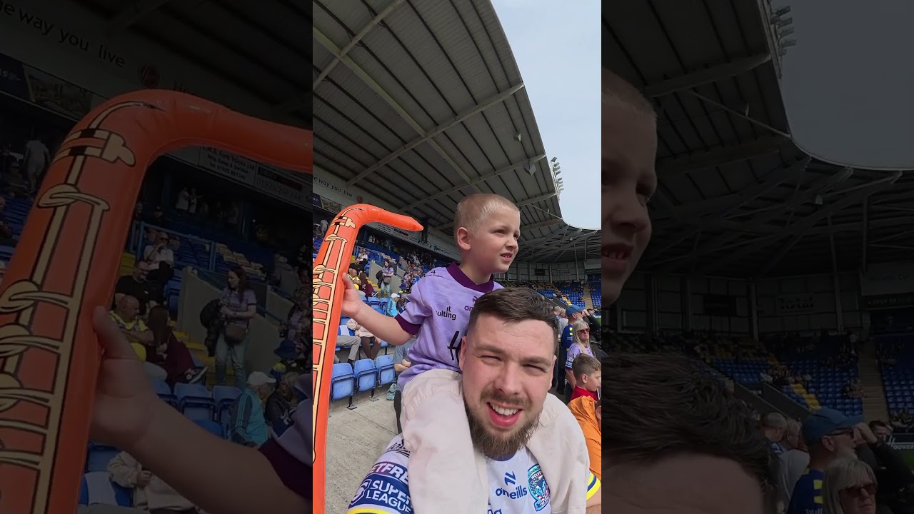 Warrington Wolves last home game of the season #rugby #rugbyleague #warringtonwolves #warrington