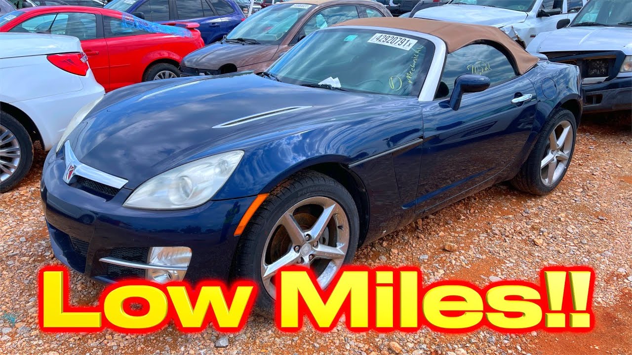 Copart Walk Around 7-1-21 + Cheap Saturn Sky!!