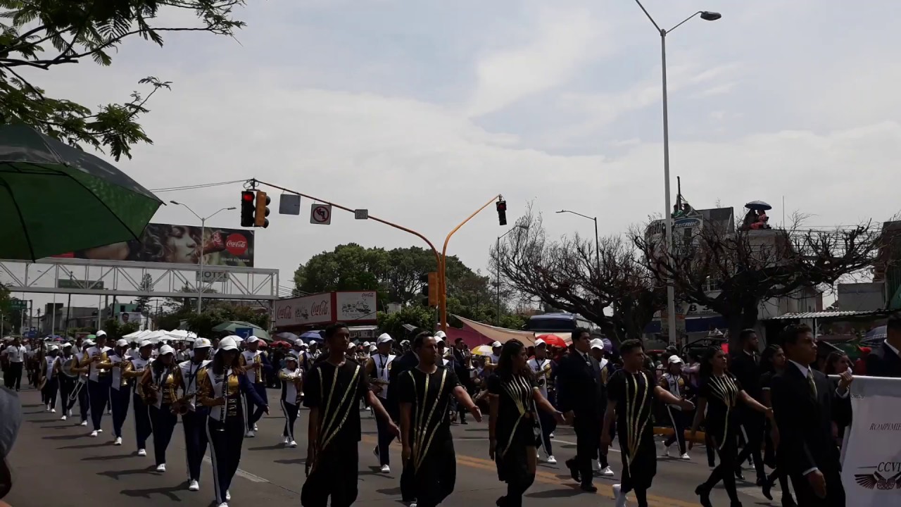 Escuela libertad en el desfile de cuautla 2 de mayo 2018