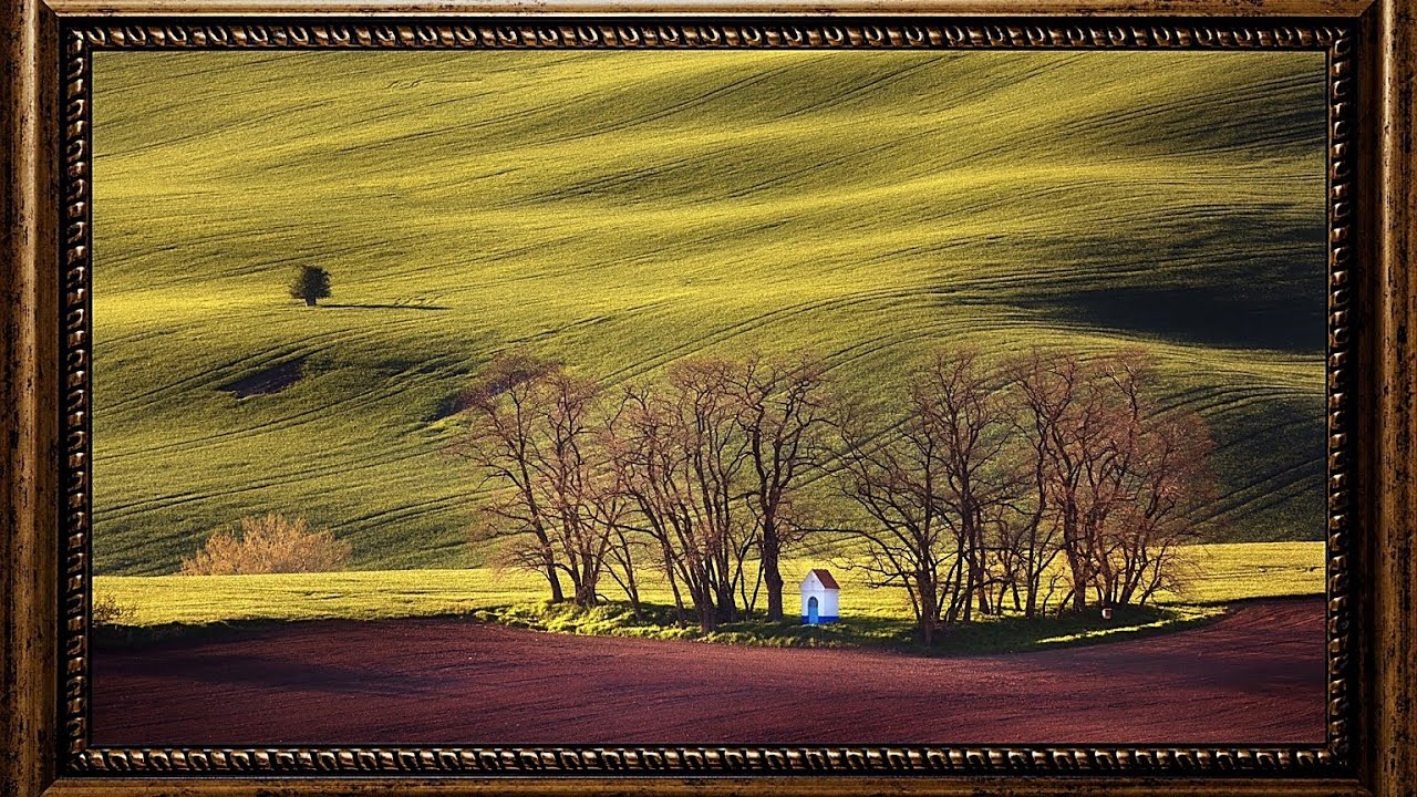 Beautiful Green Hills Landscape for Samsung Frame TV | Relaxing Nature TV Art 4K