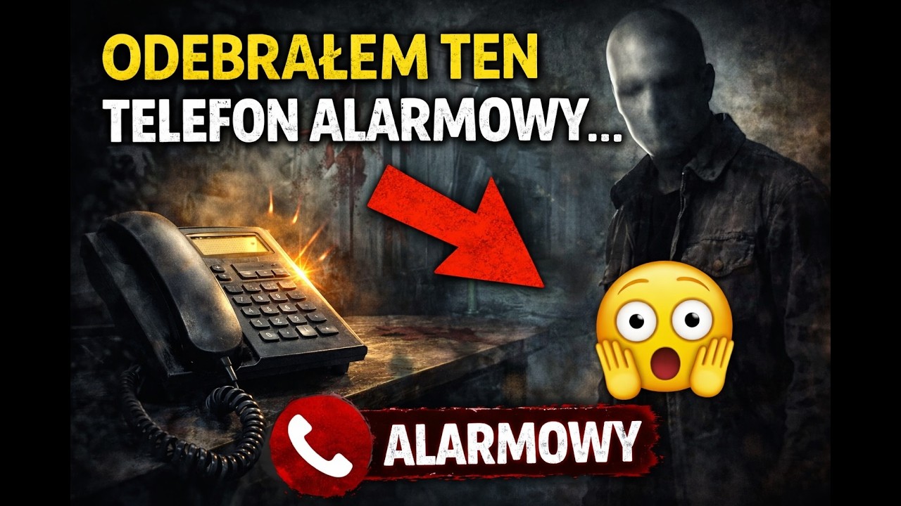 🚨 TELEFON ALARMOWY 📞 CREEPYPASTA PO POLSKU | STRASZNA HISTORIA NA NOC 😱 HORROR AUDIOBOOK 🎧