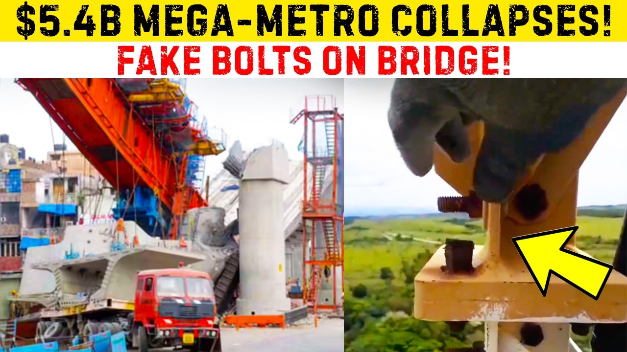 China's TOFU-DREG Infrastructure EXPOSED! Subway Collapses in Seconds, Glued Guardrails & Road Scams