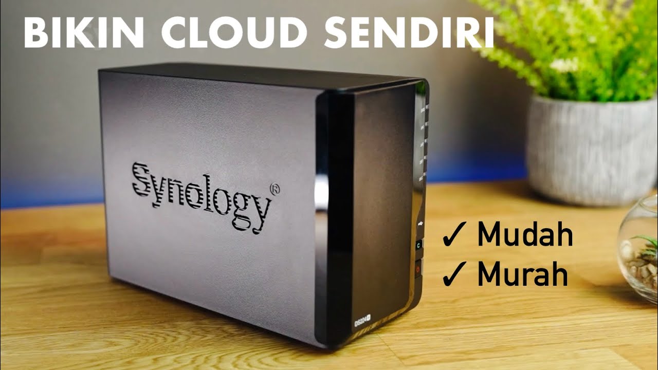 Kamu Butuh Alat Ini Nih‼️Punya Cloud Pribadi Tanpa Biaya Bulanan👌🏻Synology NAS DS224+