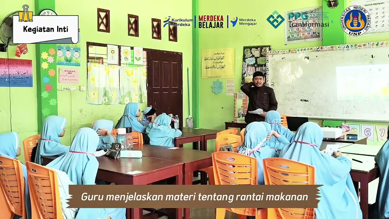 Video Ukin Daljab tahap 5, IPAS materi Rantai Makanan. #videoukindaljab 
