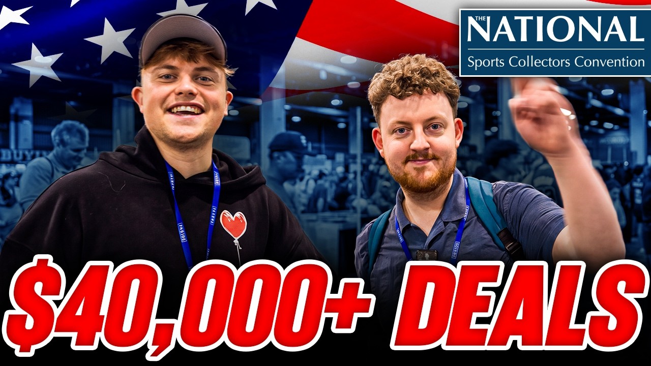 $40,000 in DEALS at the BIGGEST Card Show on Earth
