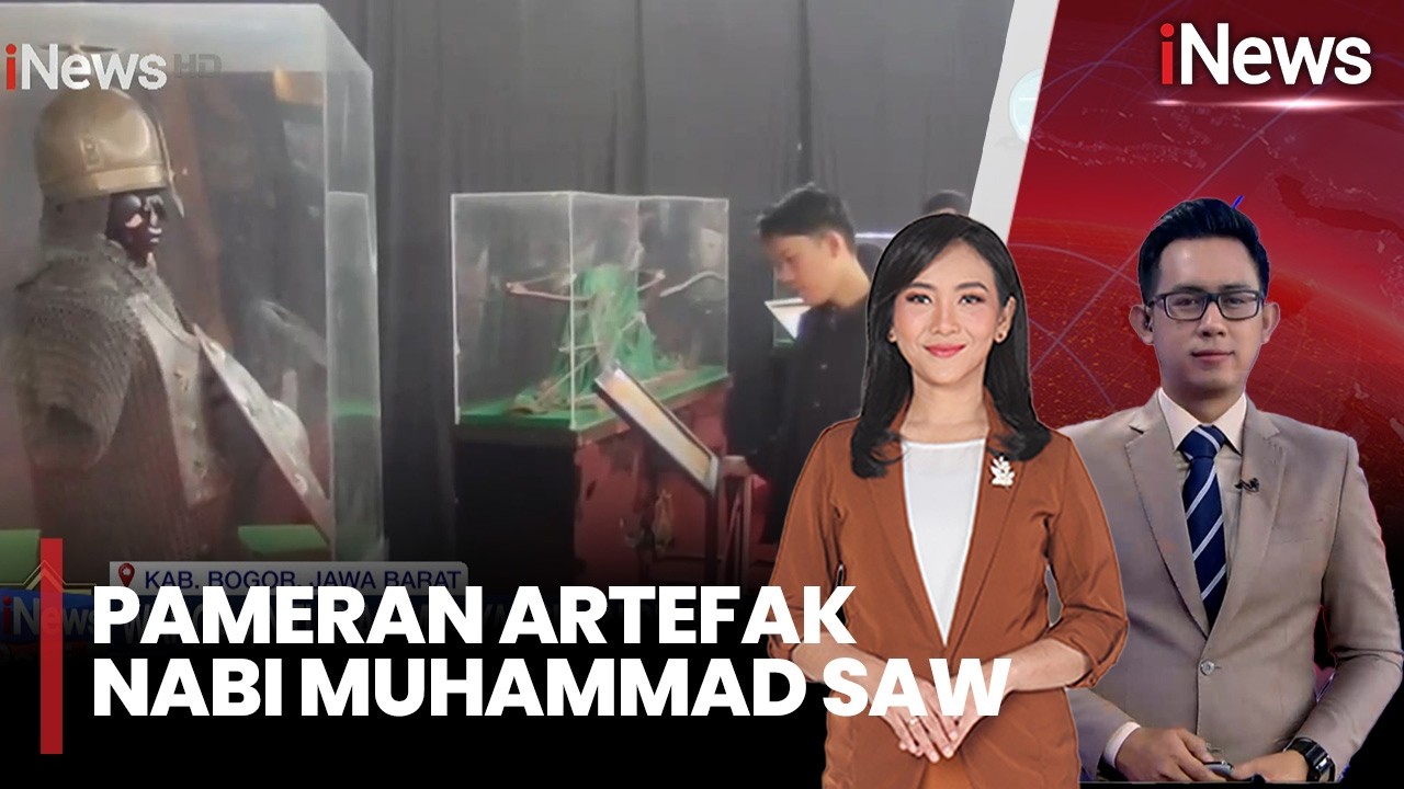 75 Artefak Nabi Muhammad SAW Dipamerkan di Bogor, Warga Antusias | iNews Pagi (23/02)