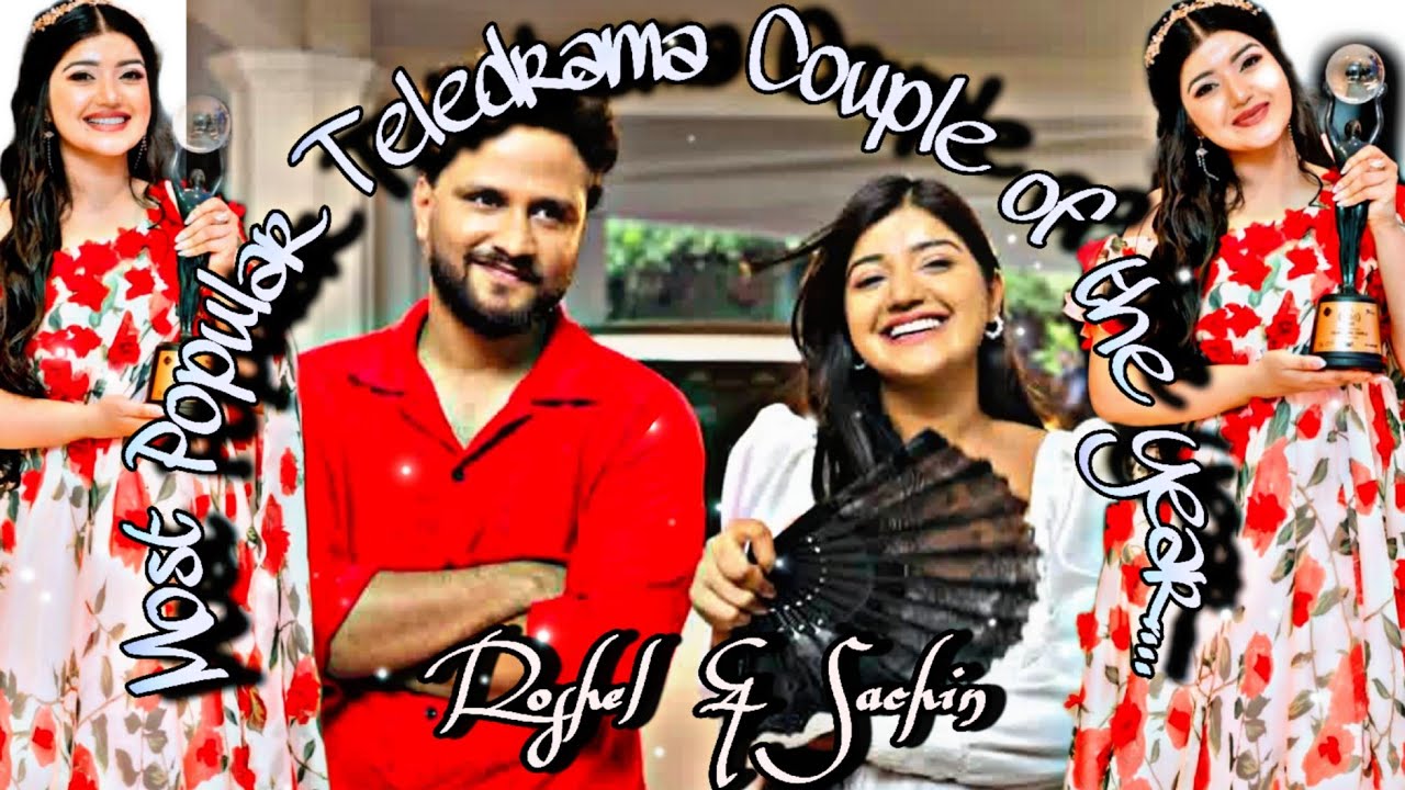 Most Popular Teledrama Couple of the Year 2025 ❤️ Roshel & Sachin  #trending #viral #love #popular  
