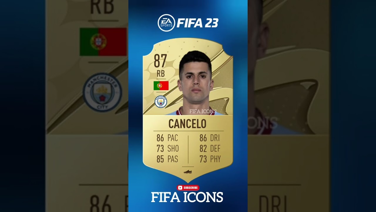 Cancelo NEW CARD IN FIFA 23 #cancelo #fifa23