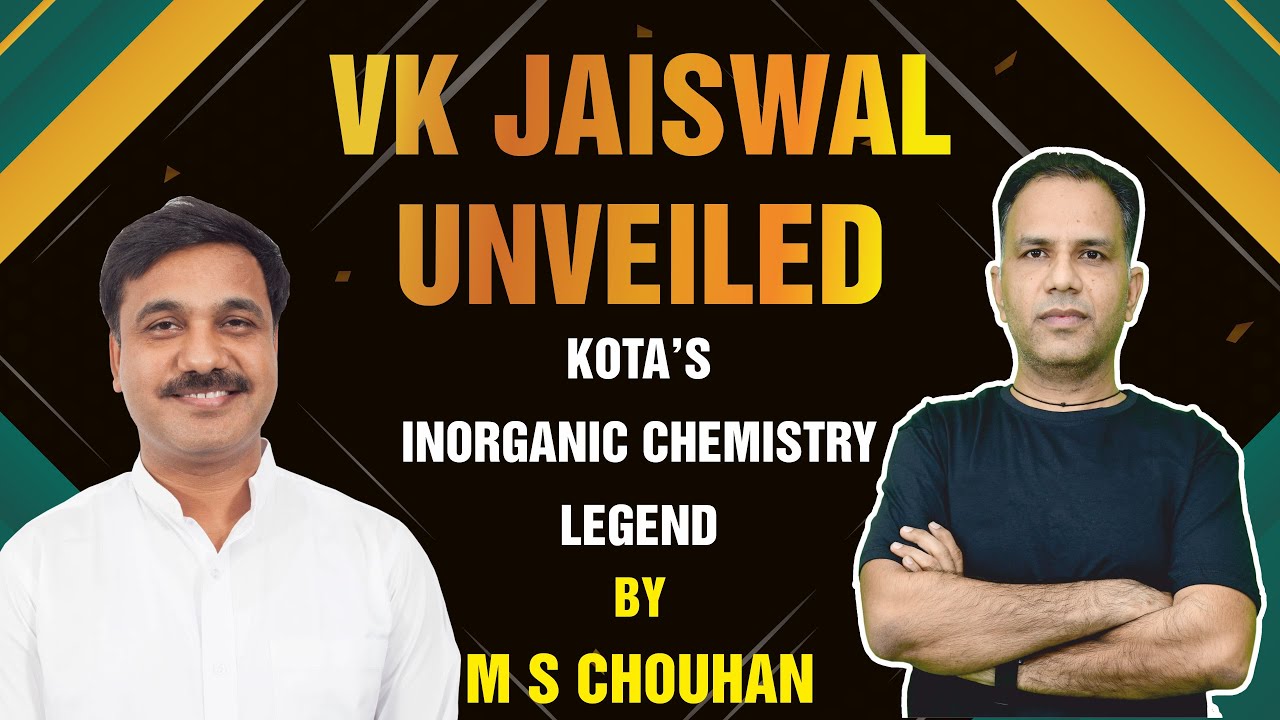 «VK Jaiswal Unveiled: Легенда неорганической химии Коты» | Подкаст | MS Chouhan Sir