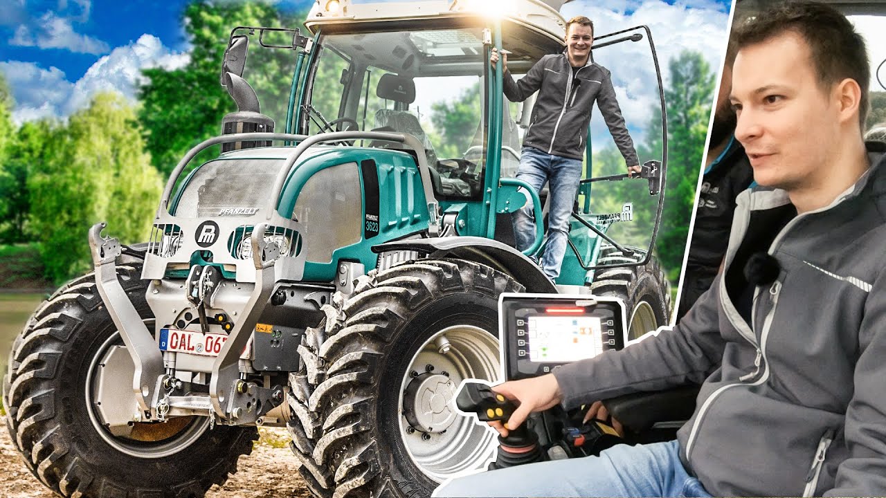 Forstmaschinen im Einsatz: Erstes Mal am Steuer vom Pfanzelt PM Trac und Felix Skidder