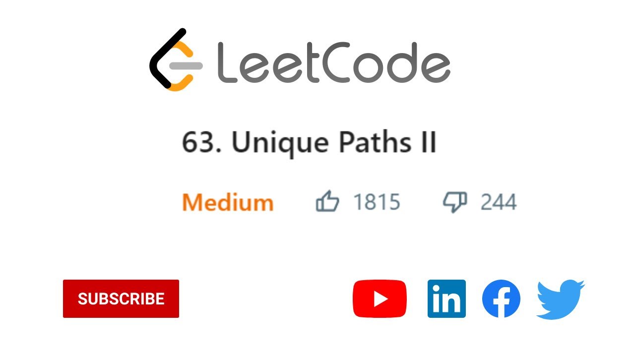 63. Unique Paths II [Python] - LeetCode