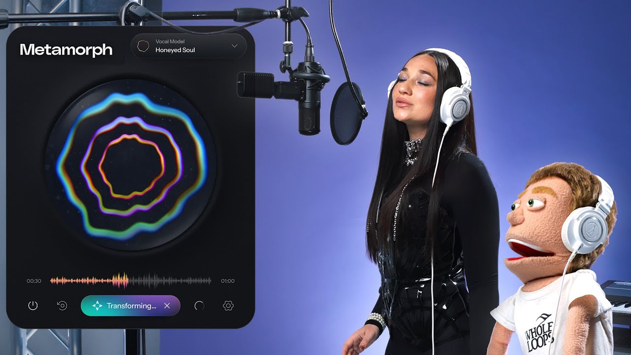 Recording Vocals with Metamorph by AutoTune | AI Voice Filters 🎤🔥 