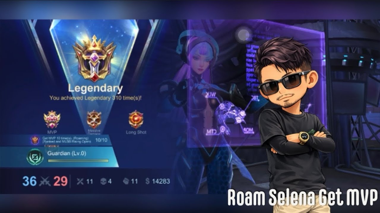 Roaming Selena Ruin Enemies, Get MVP in Rank Match 🎮, @Mr_EssRa  Game Play